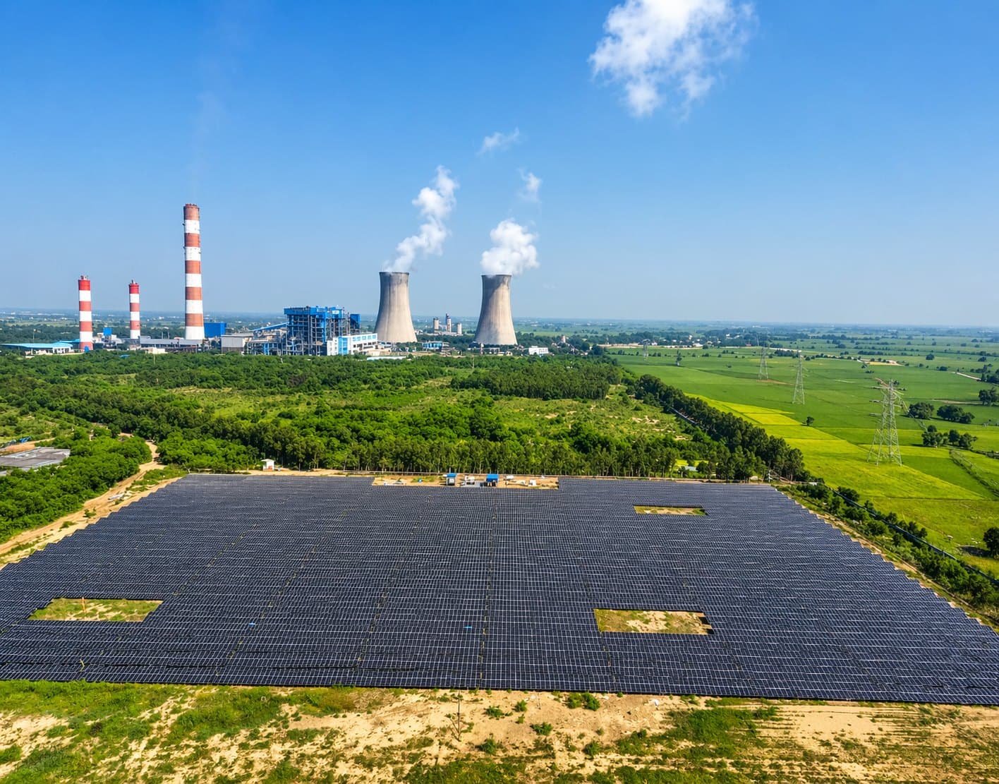 Nabha Power Limited Solar Plant