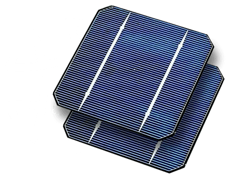 Macro view of high-efficiency solar cells