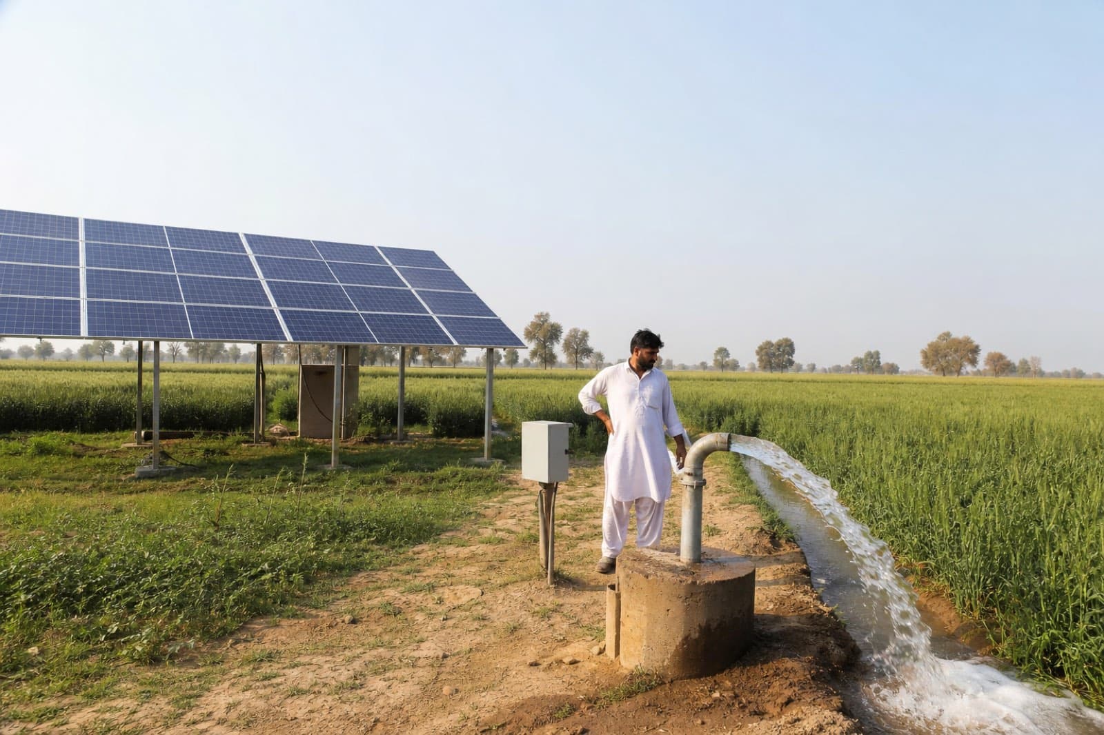 Borewell Irrigation for Agriculture